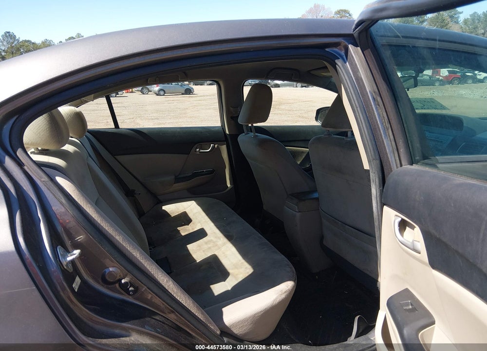 2013 HONDA CIVIC LX VIN: 19XFB2F57DE036185