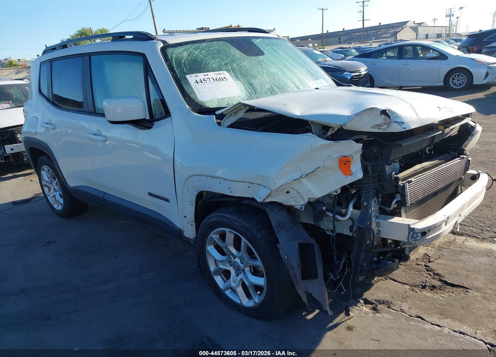 2018 JEEP RENEGADE LATITUDE FWD VIN: ZACCJABB1JPH34401