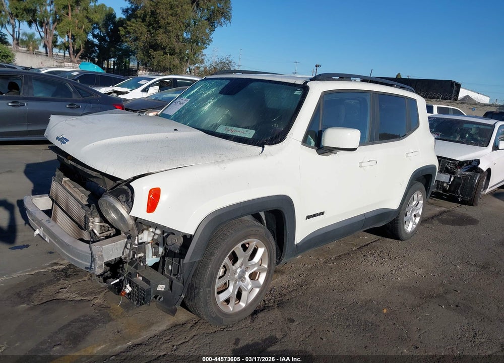 2018 JEEP RENEGADE LATITUDE FWD VIN: ZACCJABB1JPH34401