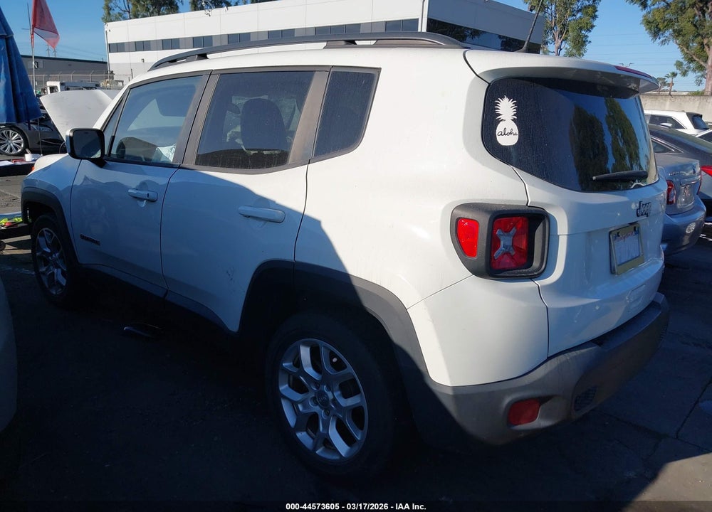 2018 JEEP RENEGADE LATITUDE FWD VIN: ZACCJABB1JPH34401