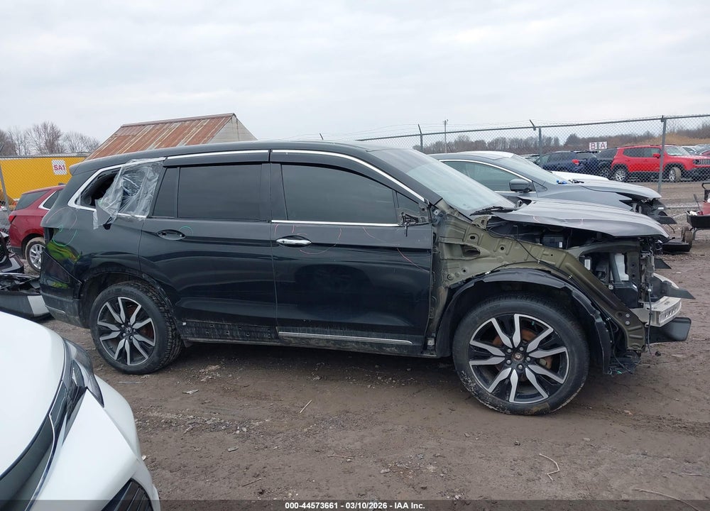 2019 HONDA PILOT TOURING VIN: 5FNYF6H97KB024260