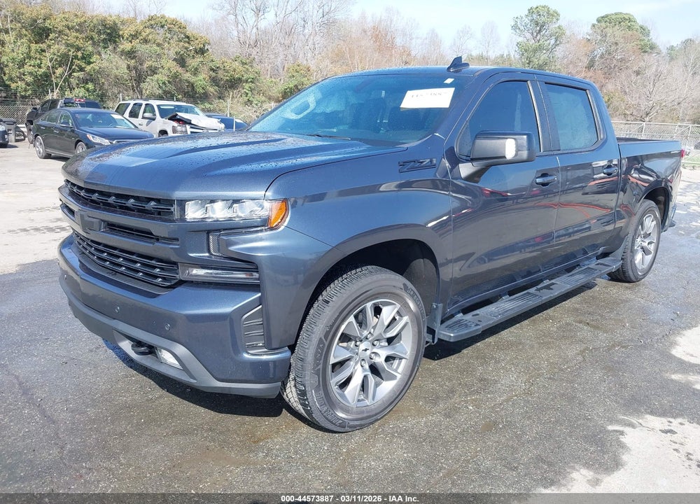 2022 CHEVROLET SILVERADO 1500 LTD 4WD  SHORT BED RST VIN: 1GCUYEED0NZ129569