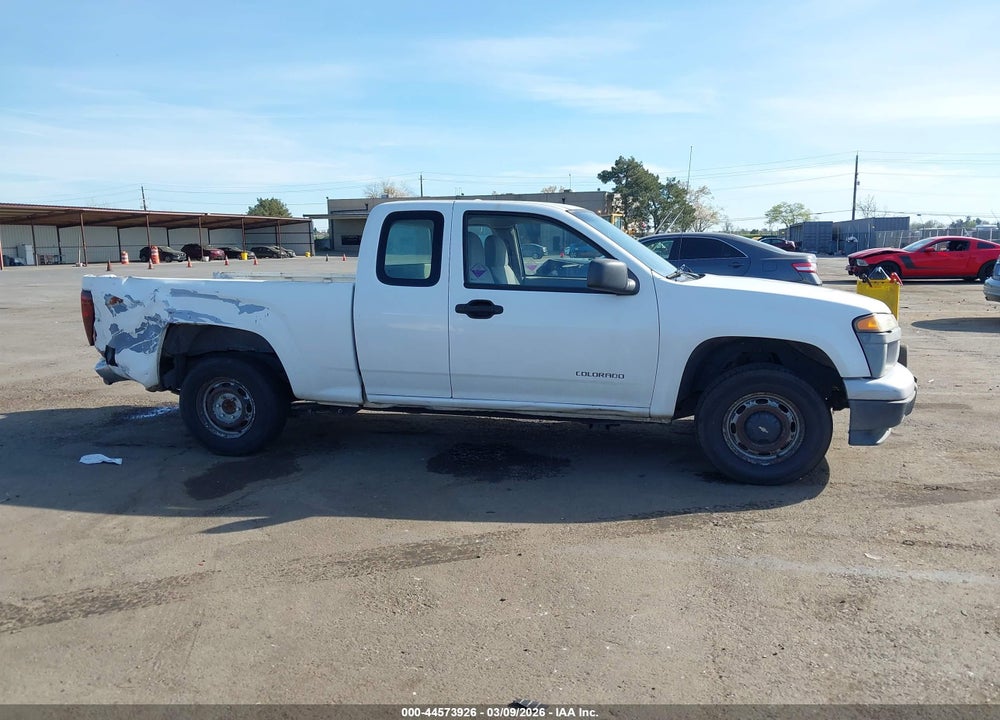 2005 CHEVROLET COLORADO FLEET VIN: 1GCCS198758161606