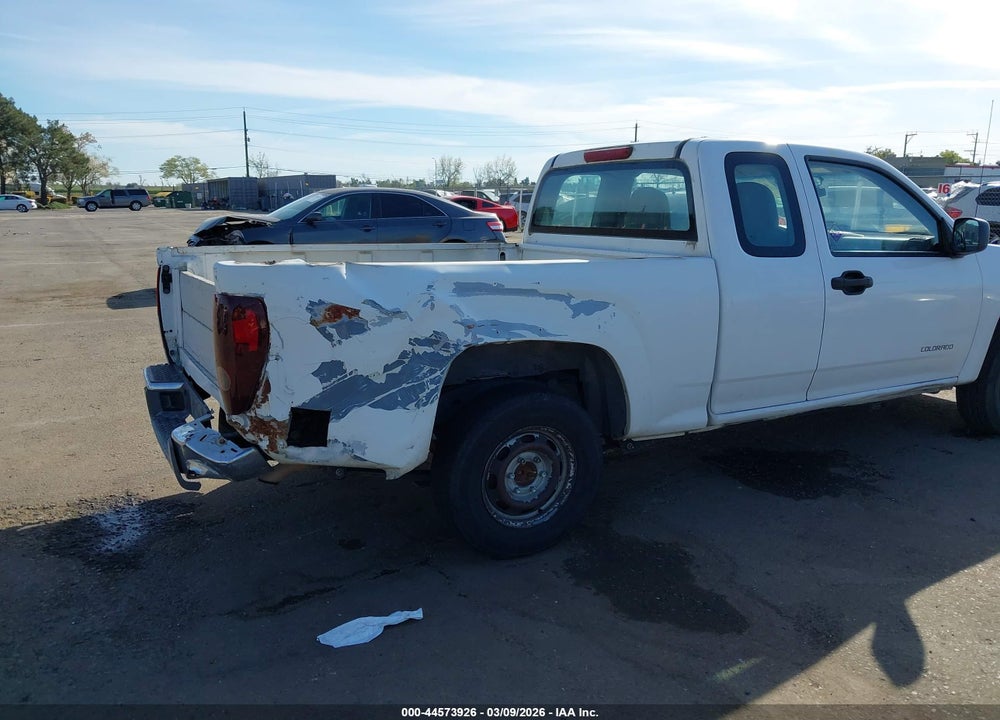 2005 CHEVROLET COLORADO FLEET VIN: 1GCCS198758161606