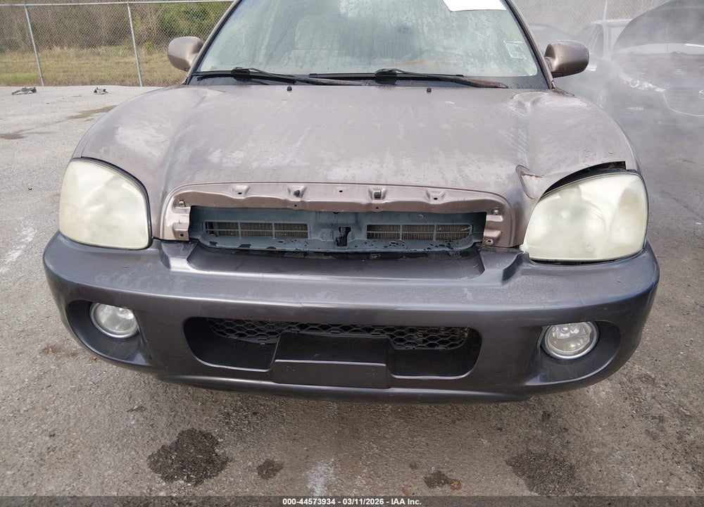 2006 HYUNDAI SANTA FE GLS VIN: KM8SC13D66U067378
