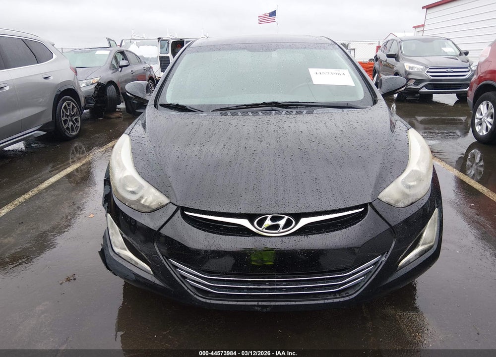 2016 HYUNDAI ELANTRA SPORT VIN: KMHDH4AH2GU602824