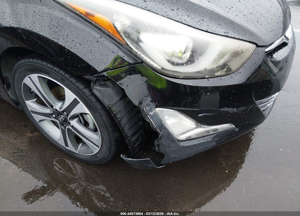 2016 HYUNDAI ELANTRA SPORT VIN: KMHDH4AH2GU602824