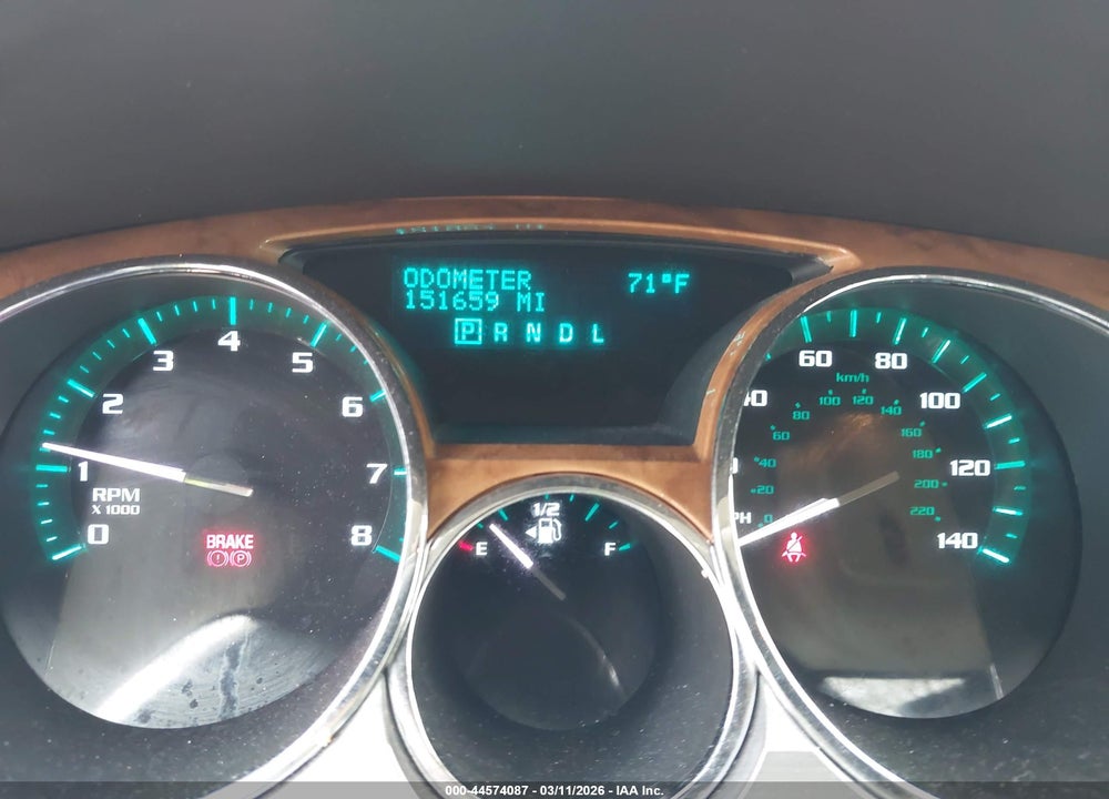 2011 BUICK ENCLAVE 2XL VIN: 5GAKRCED6BJ417584