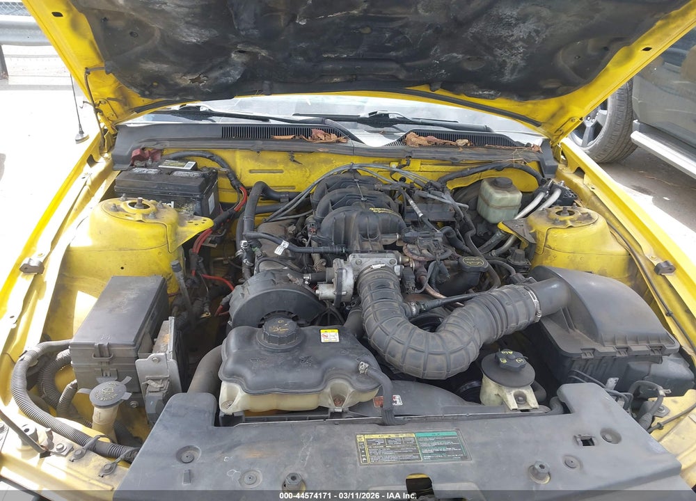 2005 FORD MUSTANG VIN: 1ZVFT84N455215877