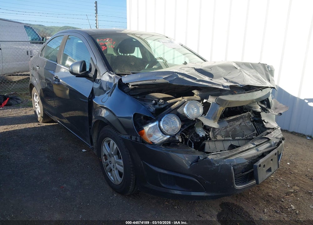 2016 CHEVROLET SONIC LT AUTO VIN: 1G1JC5SG6G4157255