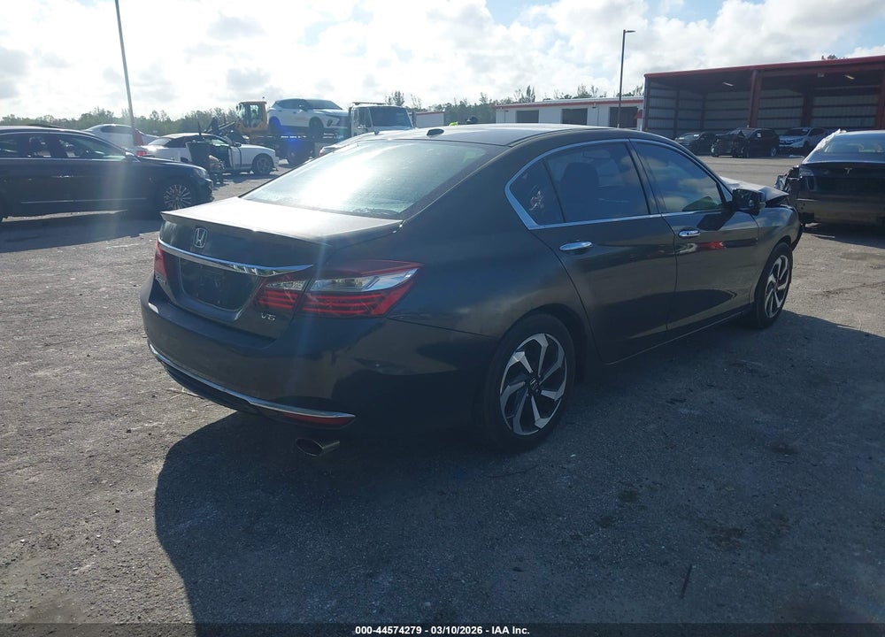 2017 HONDA ACCORD EX-L V6 VIN: 1HGCR3F8XHA023827