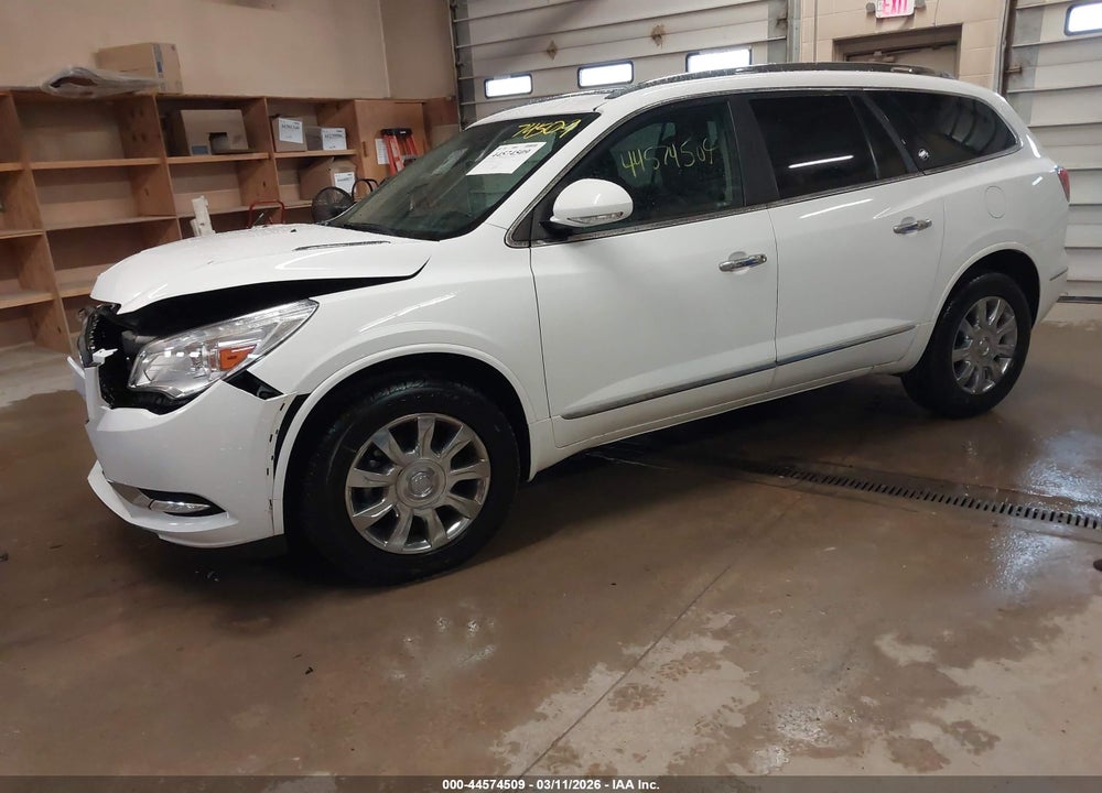 2017 BUICK ENCLAVE LEATHER VIN: 5GAKVBKD5HJ326793