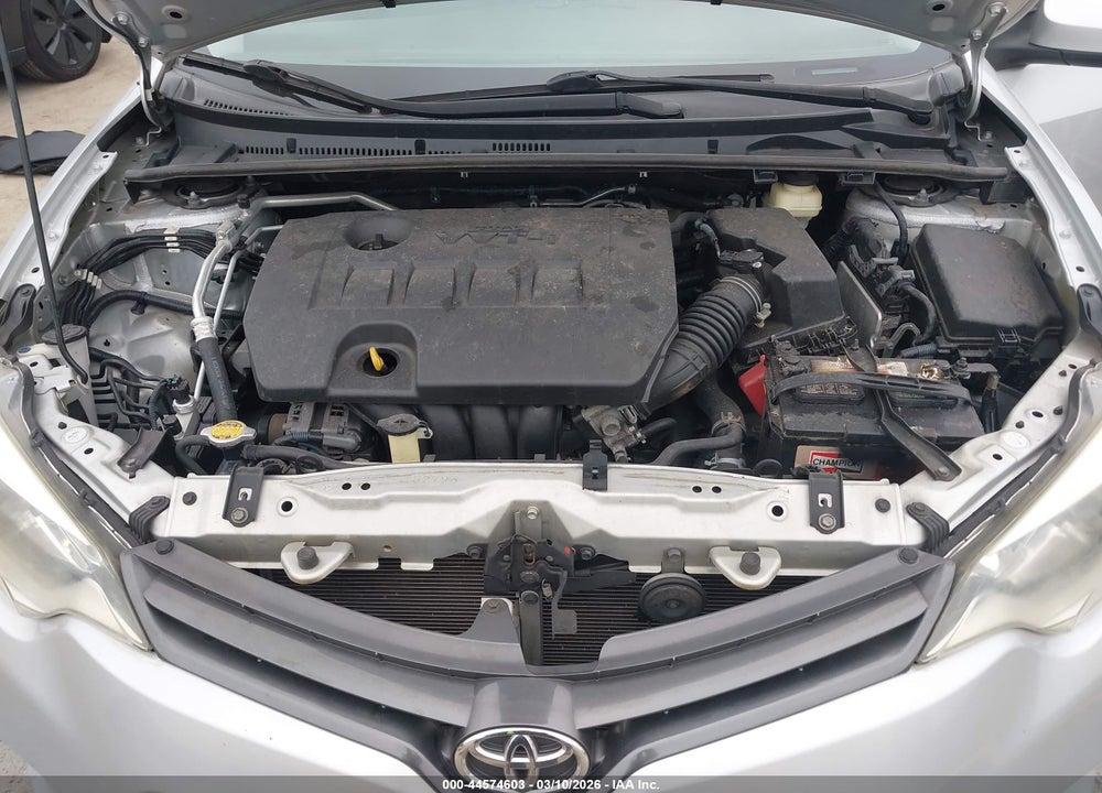 2016 TOYOTA COROLLA LE VIN: 5YFBURHE4GP408289