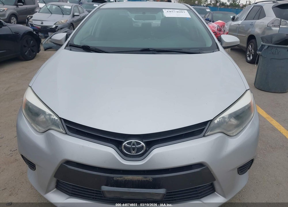 2016 TOYOTA COROLLA LE VIN: 5YFBURHE4GP408289