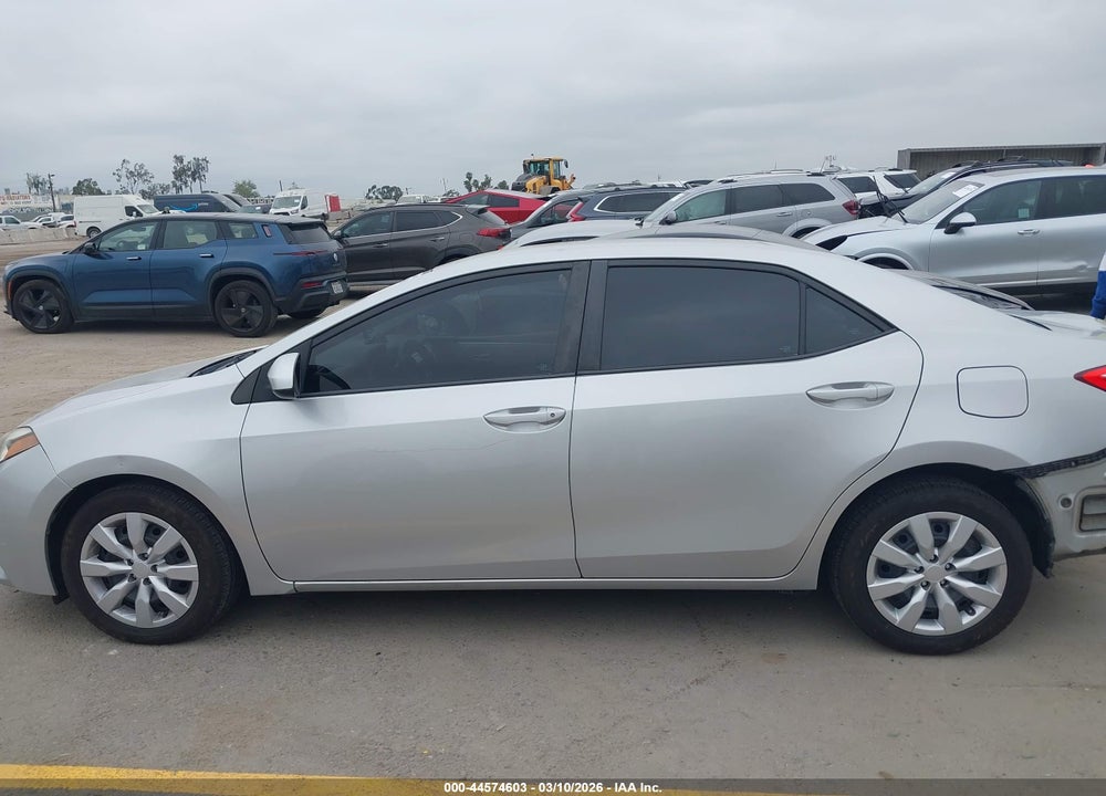 2016 TOYOTA COROLLA LE VIN: 5YFBURHE4GP408289
