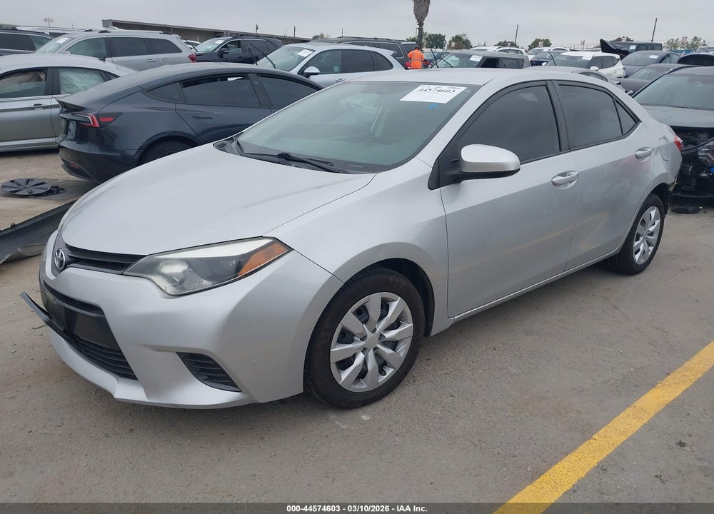 2016 TOYOTA COROLLA LE VIN: 5YFBURHE4GP408289