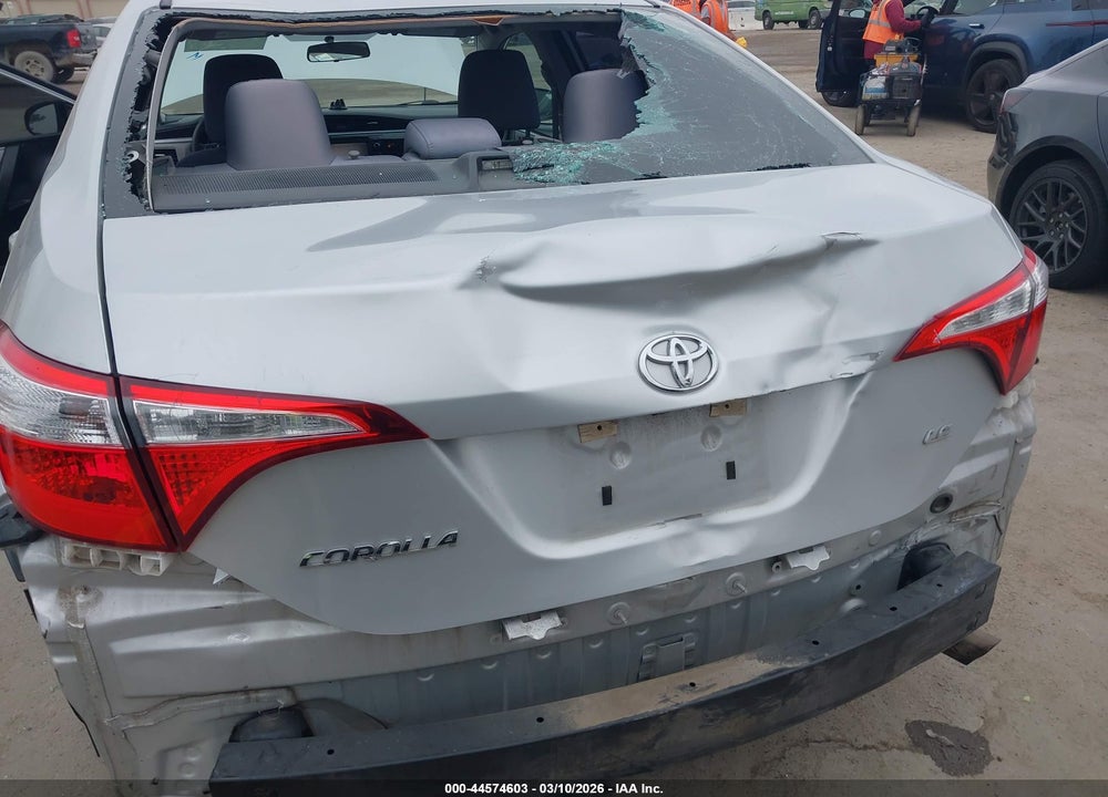 2016 TOYOTA COROLLA LE VIN: 5YFBURHE4GP408289