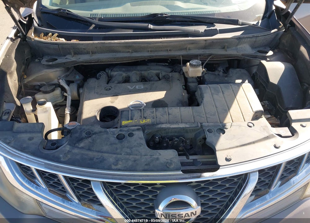 2012 NISSAN MURANO SL VIN: JN8AZ1MU1CW121591