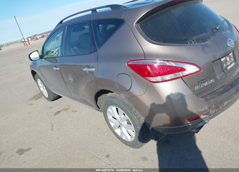 2012 NISSAN MURANO SL VIN: JN8AZ1MU1CW121591
