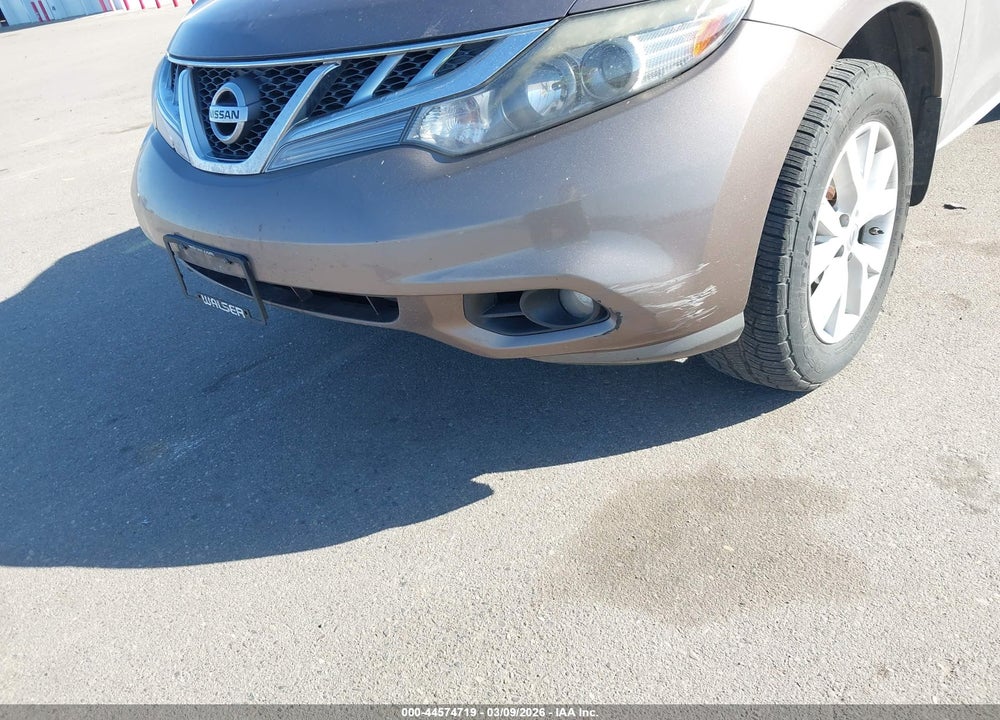 2012 NISSAN MURANO SL VIN: JN8AZ1MU1CW121591
