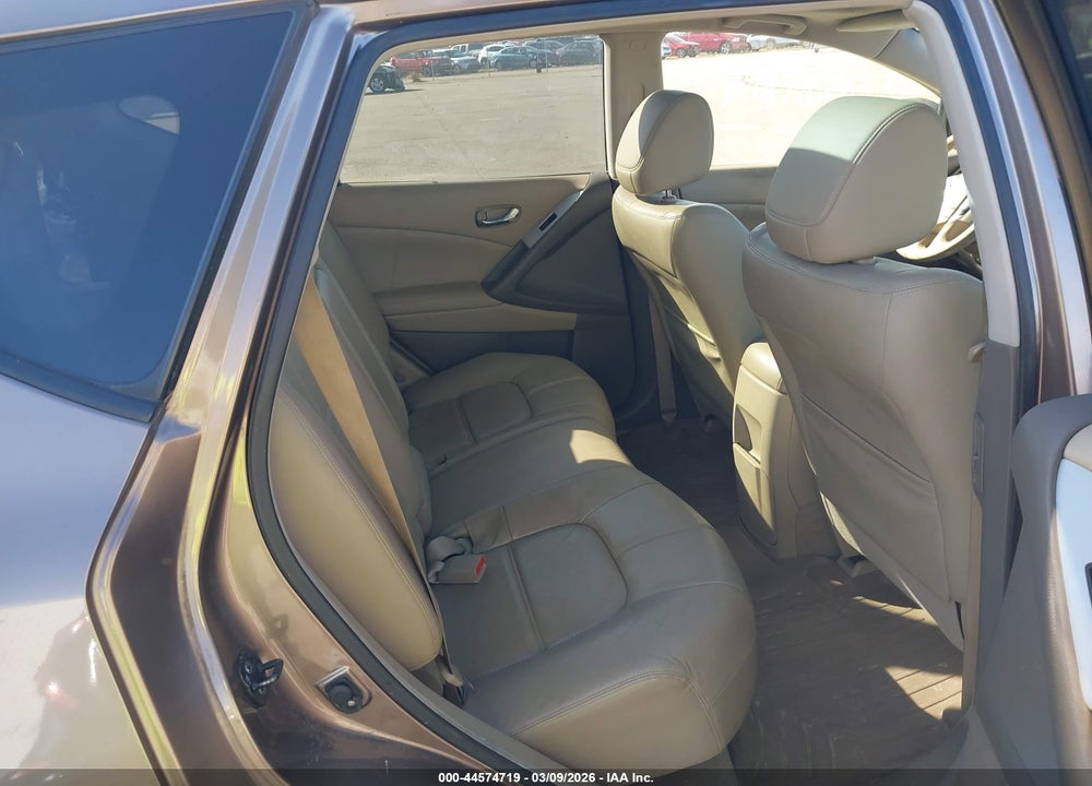 2012 NISSAN MURANO SL VIN: JN8AZ1MU1CW121591