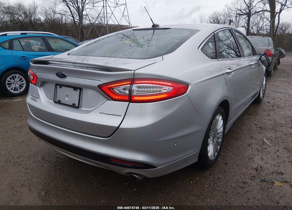2014 FORD FUSION ENERGI TITANIUM VIN: 3FA6P0SU7ER230945