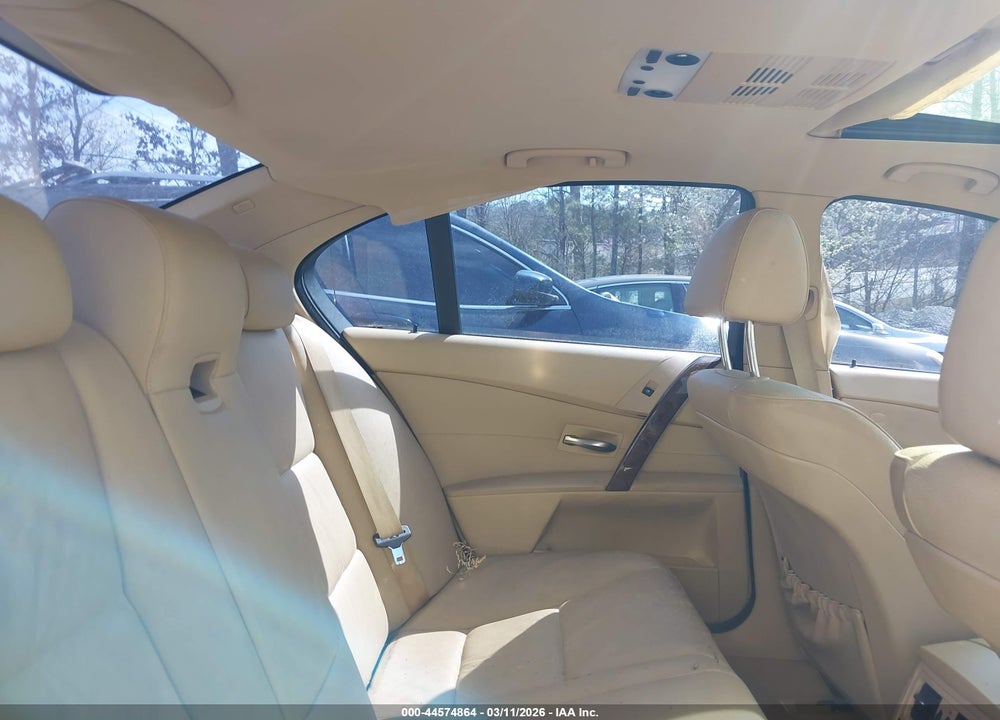 2005 BMW 545I VIN: WBANB33585B089611