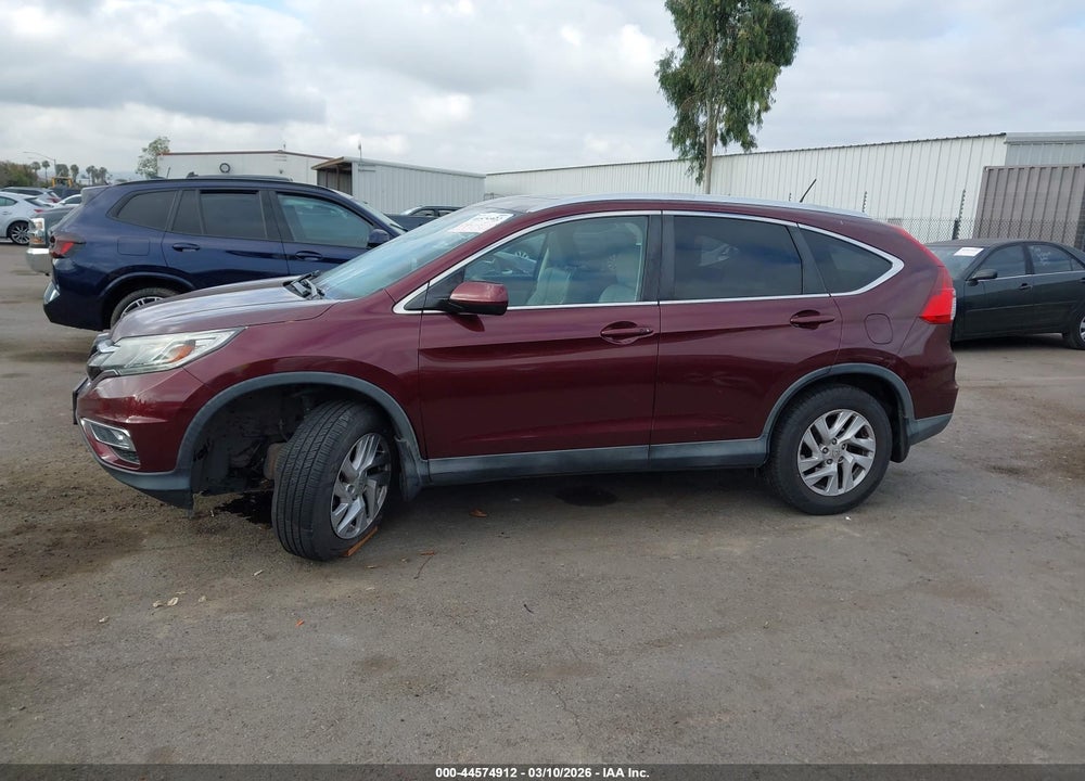 2015 HONDA CR-V EX-L VIN: 2HKRM4H74FH651714