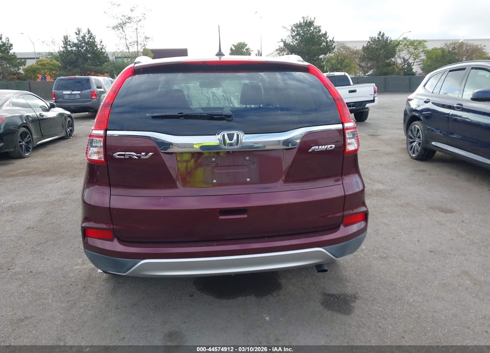 2015 HONDA CR-V EX-L VIN: 2HKRM4H74FH651714