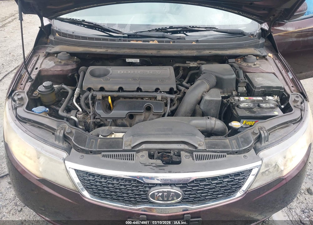 2011 KIA FORTE EX VIN: KNAFU4A26B5387887