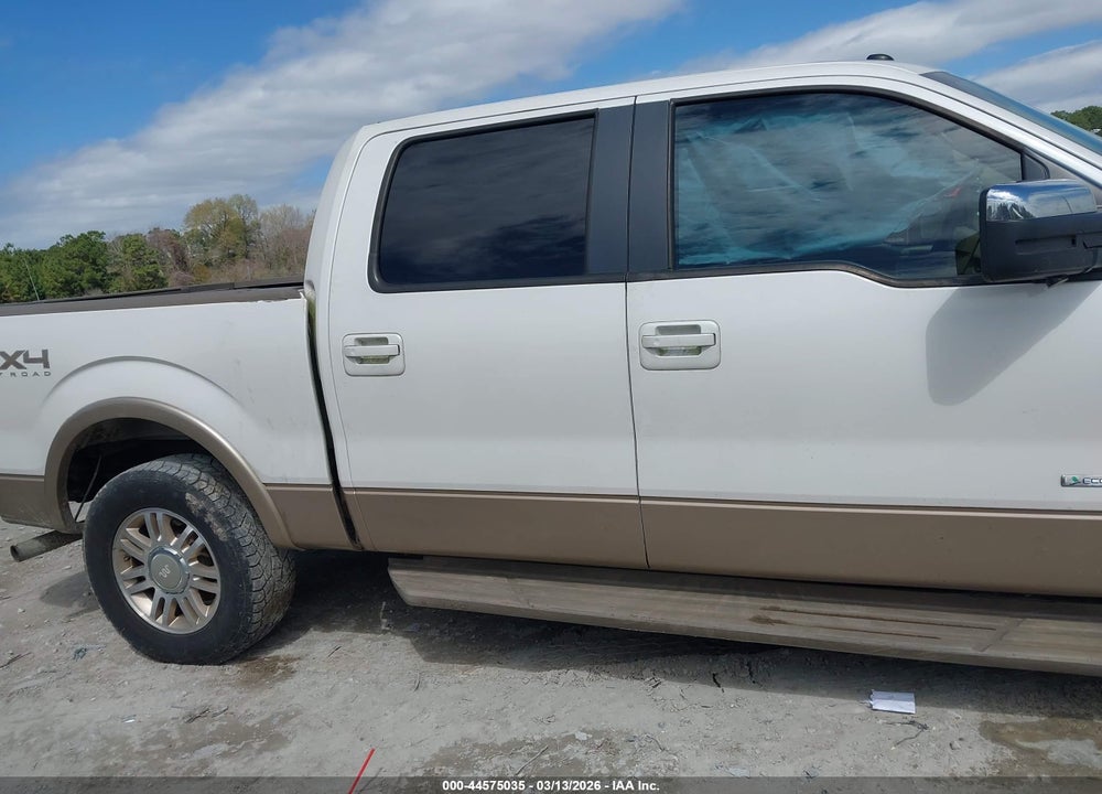 2011 FORD F-150 KING RANCH VIN: 1FTFW1ET3BKD73347