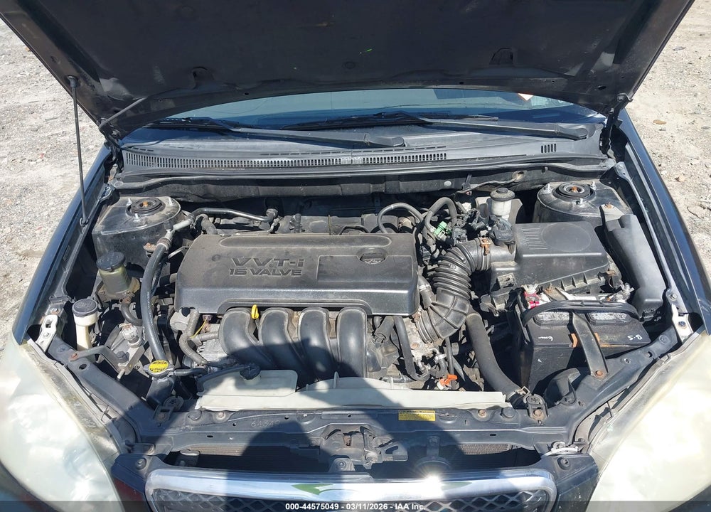 2005 TOYOTA COROLLA LE VIN: 2T1BR32EX5C411699