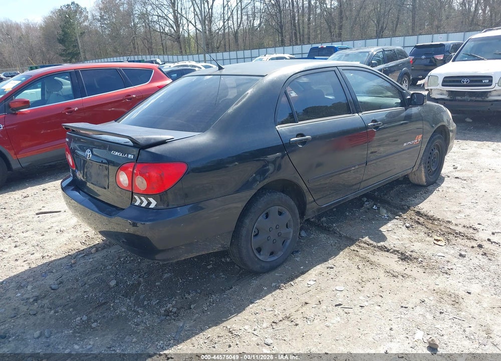 2005 TOYOTA COROLLA LE VIN: 2T1BR32EX5C411699