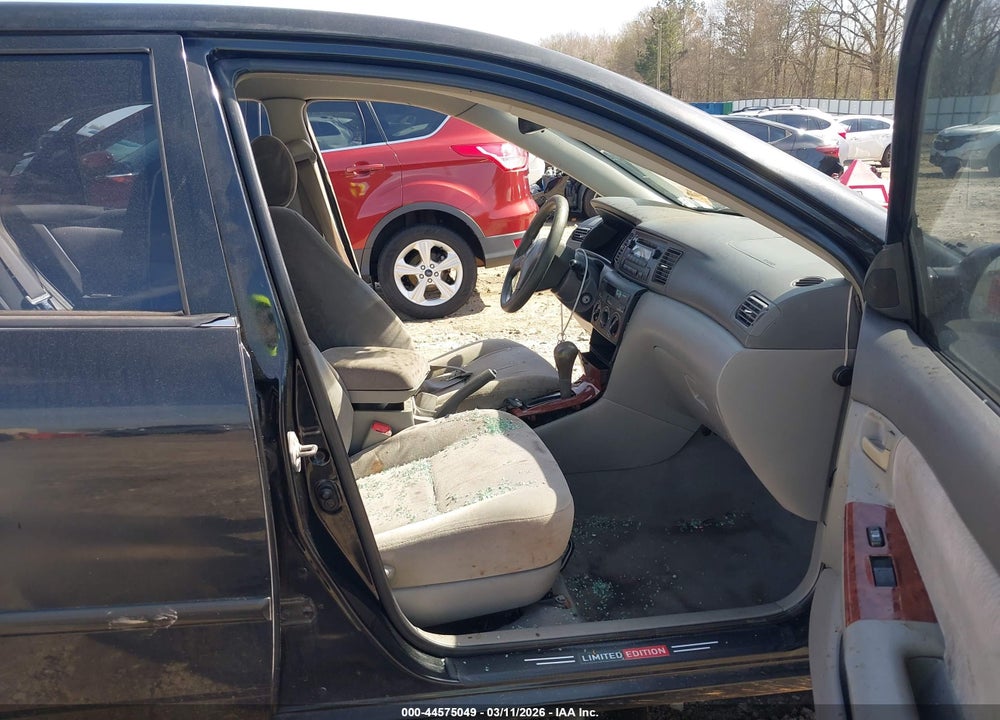 2005 TOYOTA COROLLA LE VIN: 2T1BR32EX5C411699