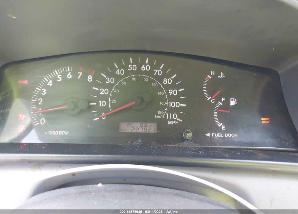 2005 TOYOTA COROLLA LE VIN: 2T1BR32EX5C411699