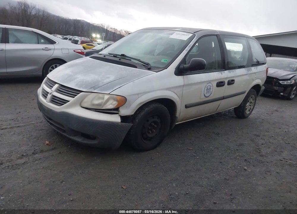 2005 DODGE CARAVAN SE VIN: 1D4GP25R35B299169