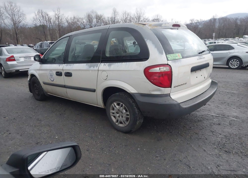 2005 DODGE CARAVAN SE VIN: 1D4GP25R35B299169