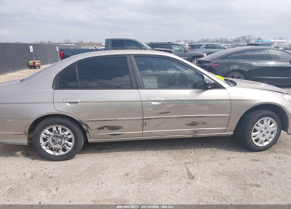 2005 HONDA CIVIC LX VIN: 2HGES16545H607354