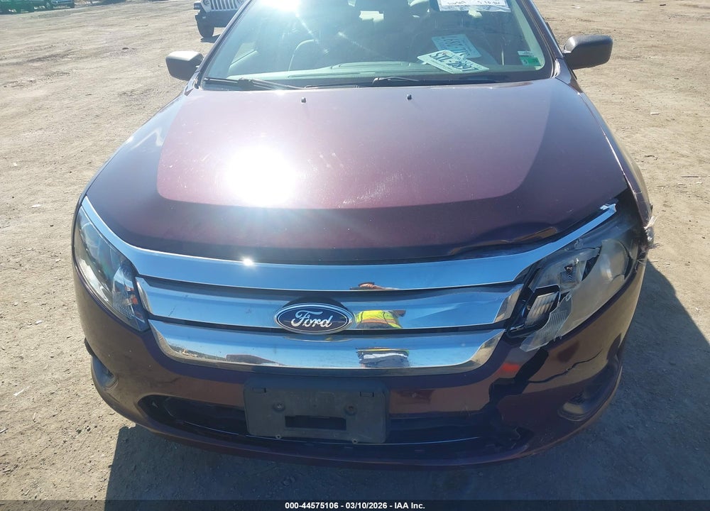2011 FORD FUSION S VIN: 3FAHP0GA8BR152498