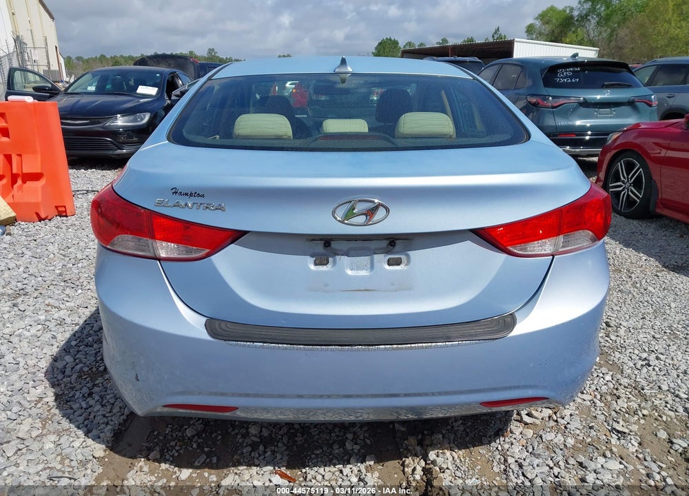 2011 HYUNDAI ELANTRA GLS (ULSAN PLANT) VIN: KMHDH4AE0BU126166