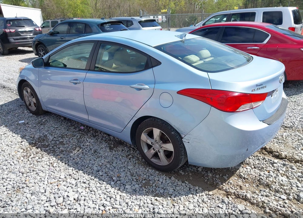 2011 HYUNDAI ELANTRA GLS (ULSAN PLANT) VIN: KMHDH4AE0BU126166