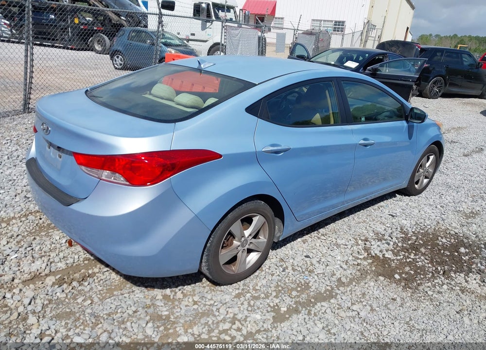 2011 HYUNDAI ELANTRA GLS (ULSAN PLANT) VIN: KMHDH4AE0BU126166