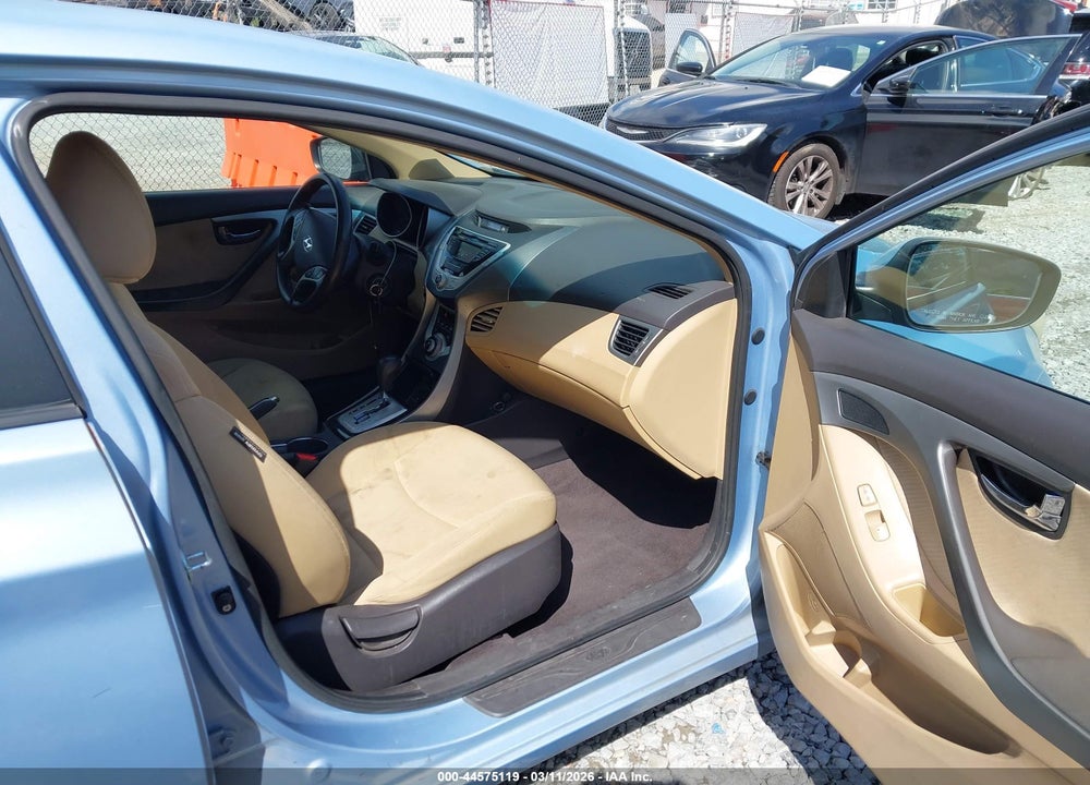 2011 HYUNDAI ELANTRA GLS (ULSAN PLANT) VIN: KMHDH4AE0BU126166