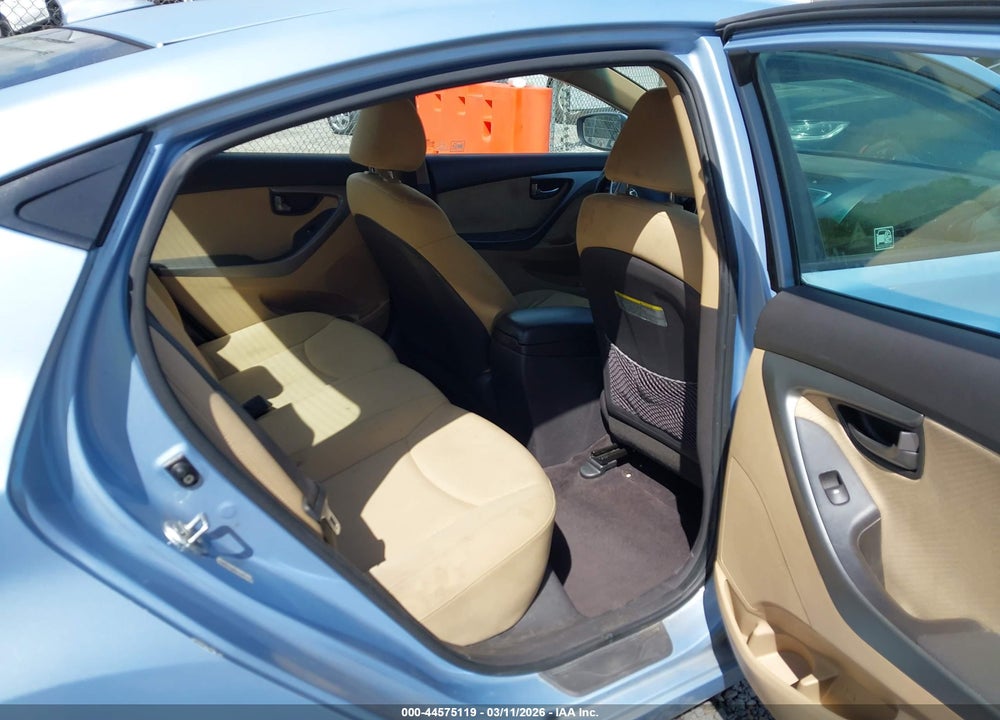 2011 HYUNDAI ELANTRA GLS (ULSAN PLANT) VIN: KMHDH4AE0BU126166