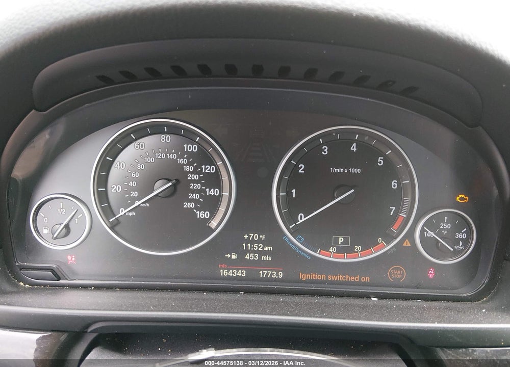 2012 BMW 535I VIN: WBAFR7C54CC809999