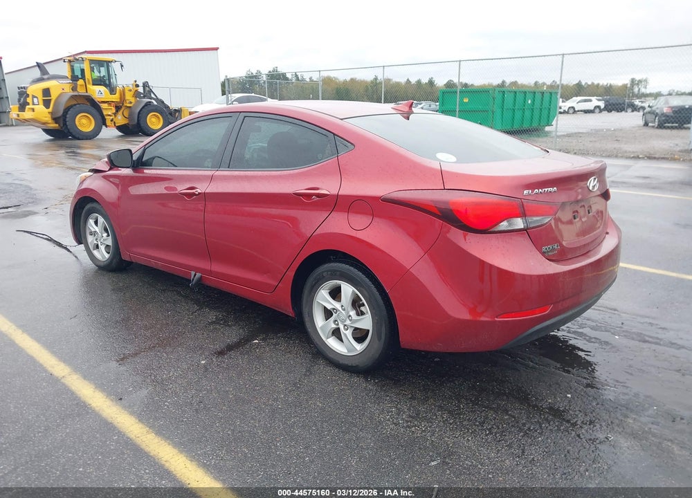 2014 HYUNDAI ELANTRA SE VIN: 5NPDH4AE5EH544791