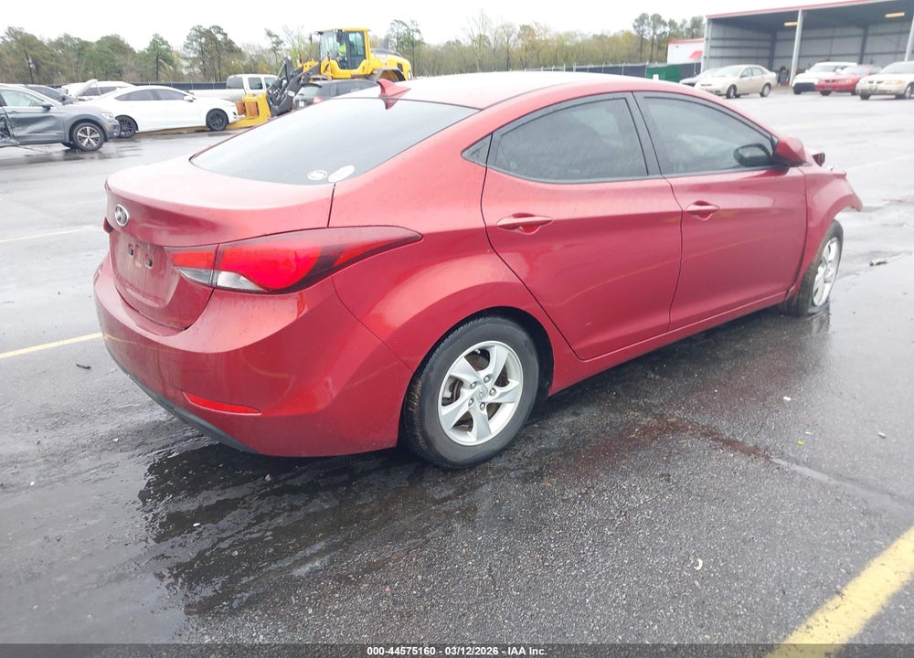 2014 HYUNDAI ELANTRA SE VIN: 5NPDH4AE5EH544791