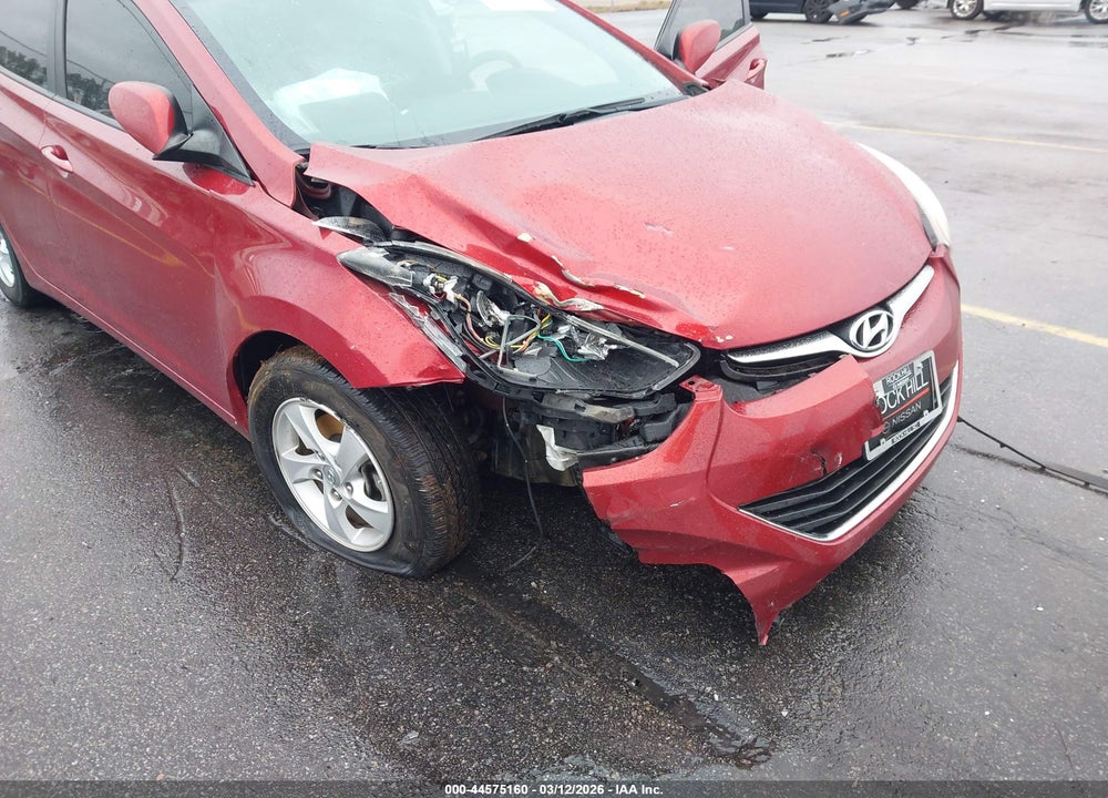 2014 HYUNDAI ELANTRA SE VIN: 5NPDH4AE5EH544791
