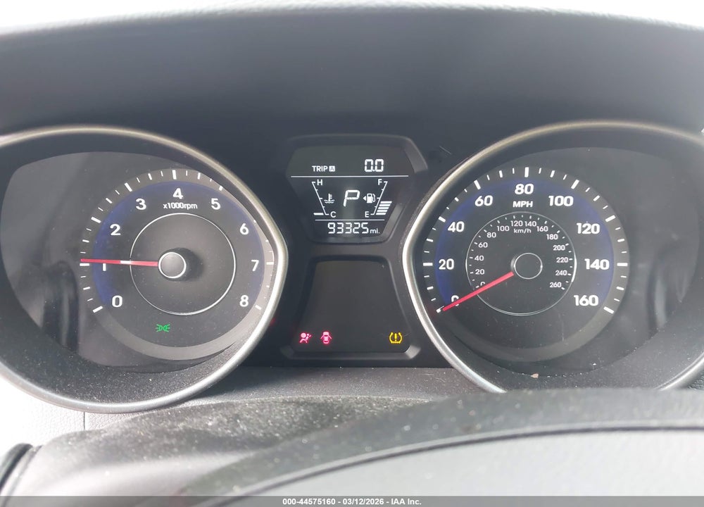 2014 HYUNDAI ELANTRA SE VIN: 5NPDH4AE5EH544791