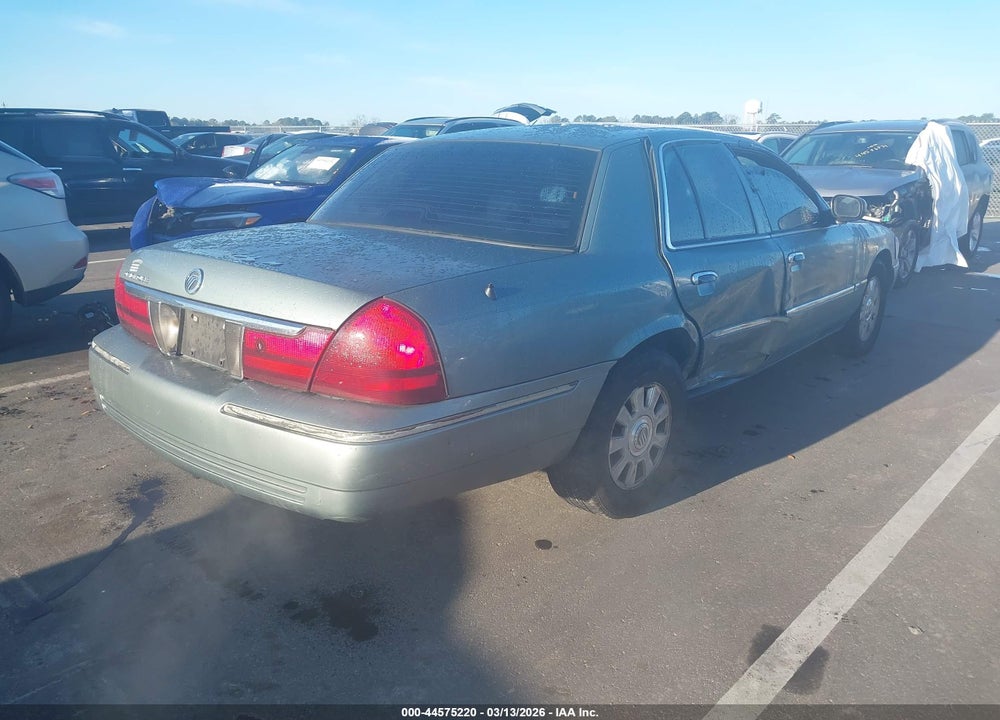 2005 MERCURY GRAND MARQUIS VIN: 2MEFM75W95X648724